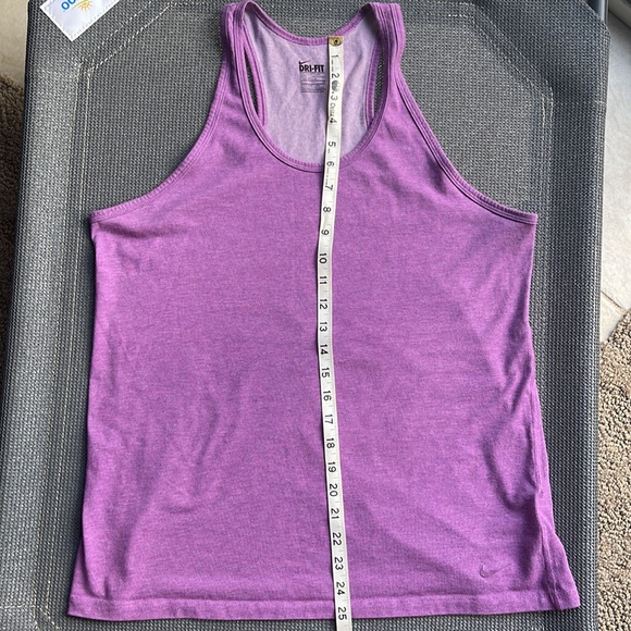 Like New Nike Dri-Fit Purple Racer-Back Tank Top - Picture 6 of 7